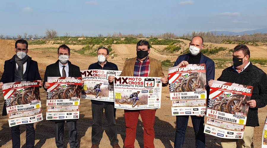 Presentación campeonatos motocross Montearagón 2021